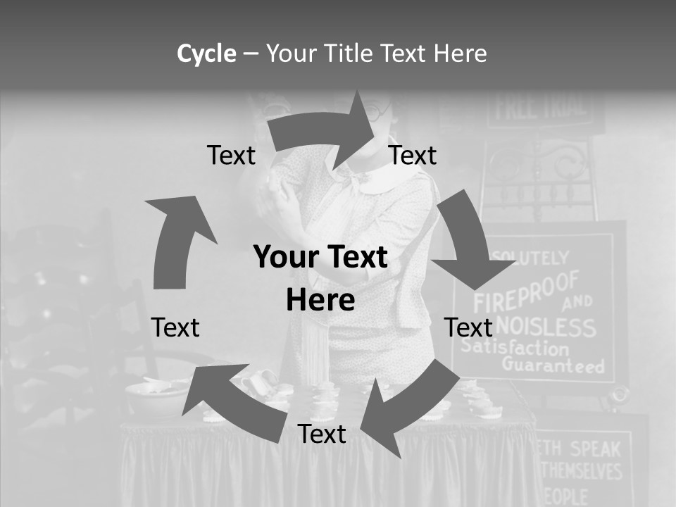 Capitalism Denture Absurd PowerPoint Template