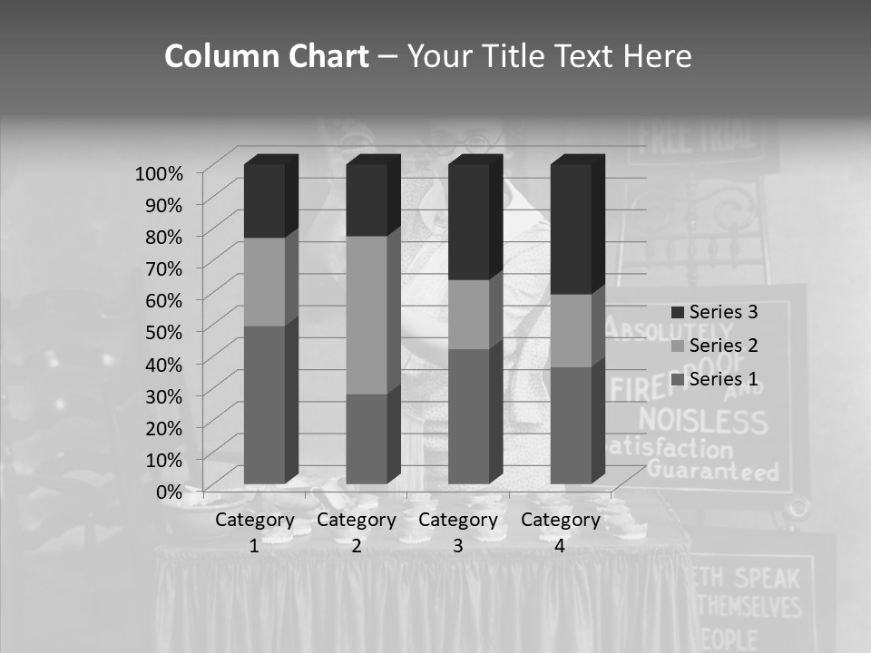 Capitalism Denture Absurd PowerPoint Template