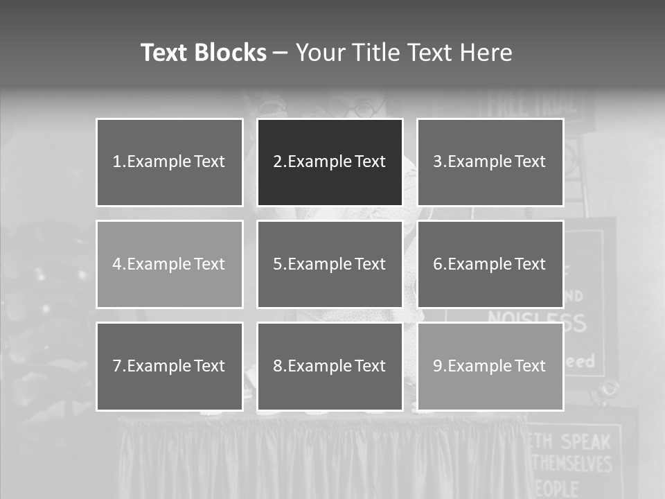 Capitalism Denture Absurd PowerPoint Template