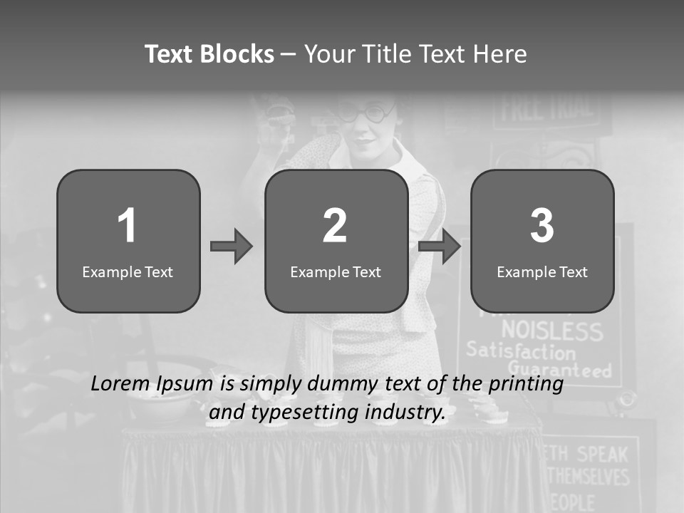 Capitalism Denture Absurd PowerPoint Template