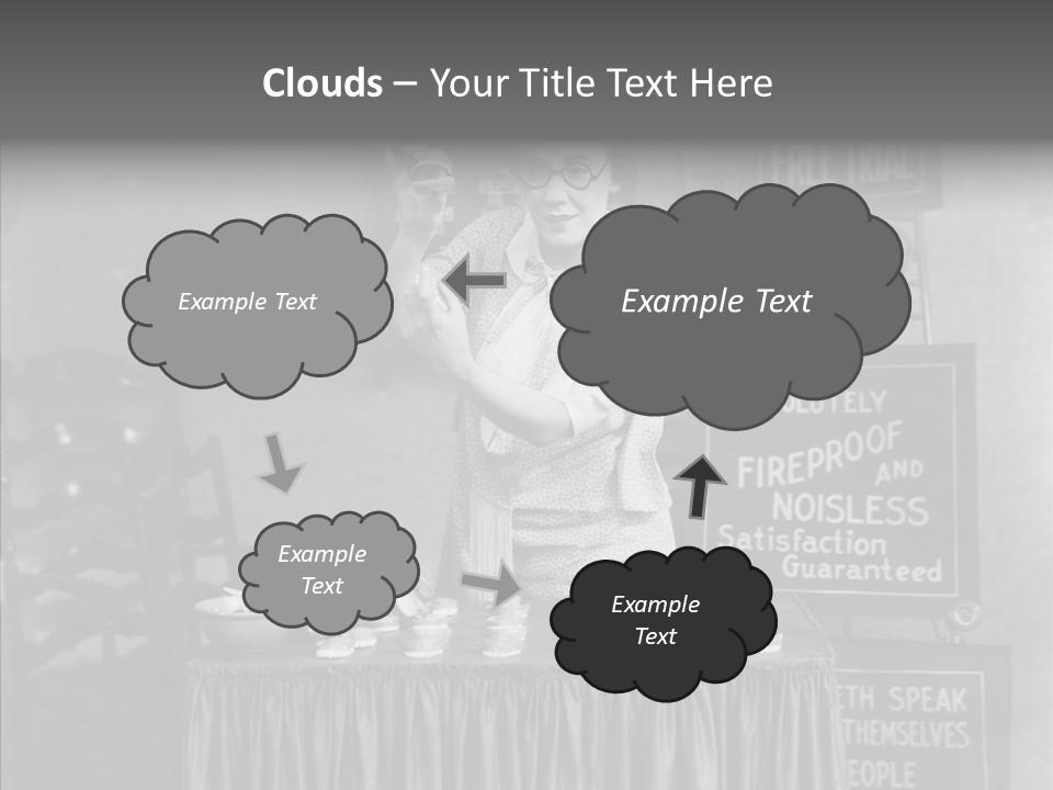 Capitalism Denture Absurd PowerPoint Template