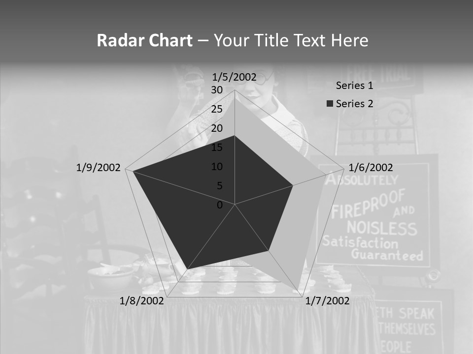 Capitalism Denture Absurd PowerPoint Template
