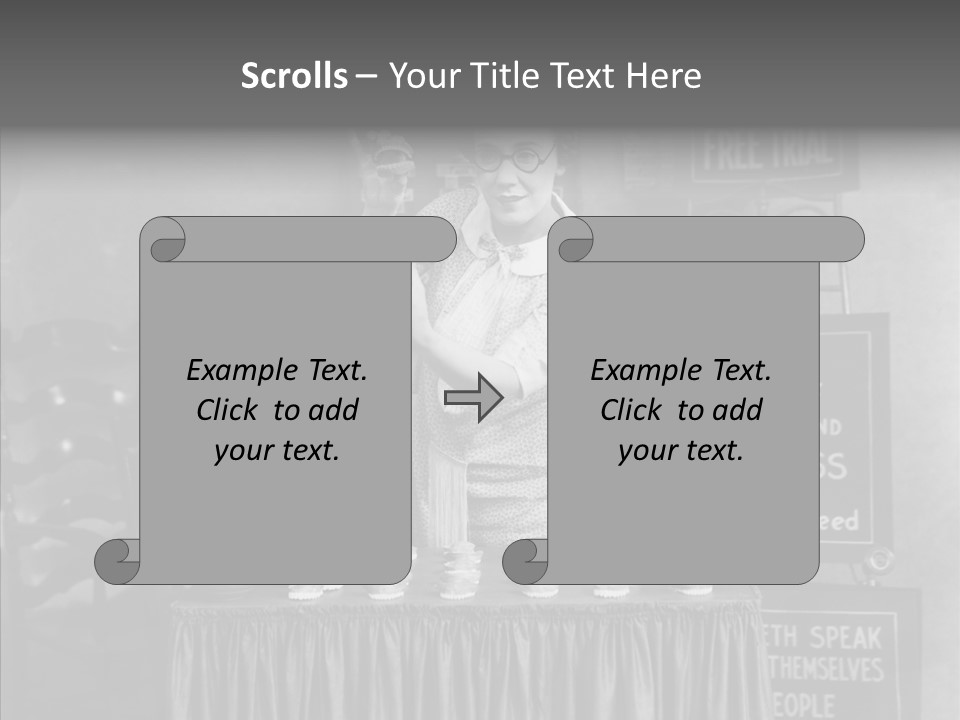 Capitalism Denture Absurd PowerPoint Template