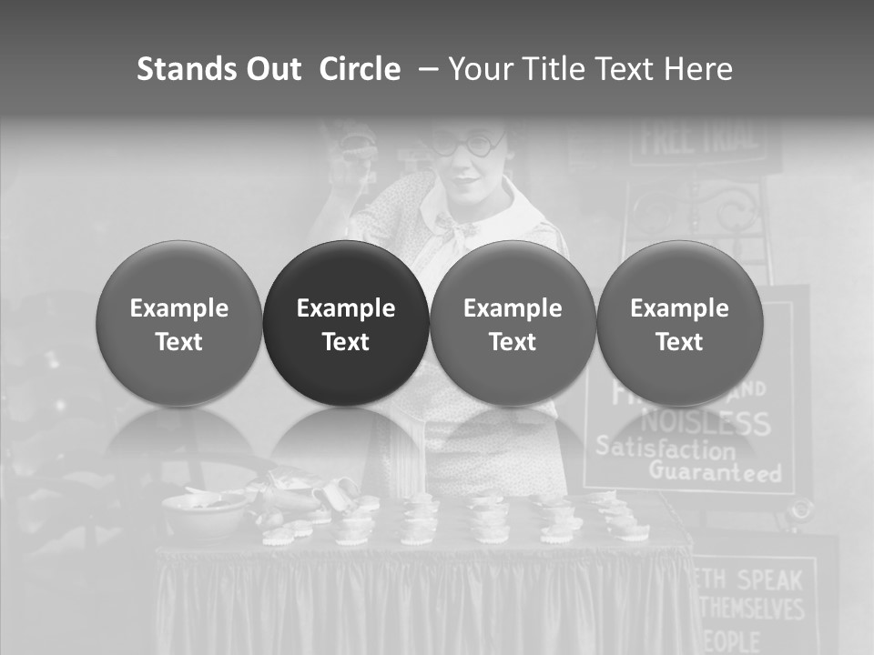 Capitalism Denture Absurd PowerPoint Template