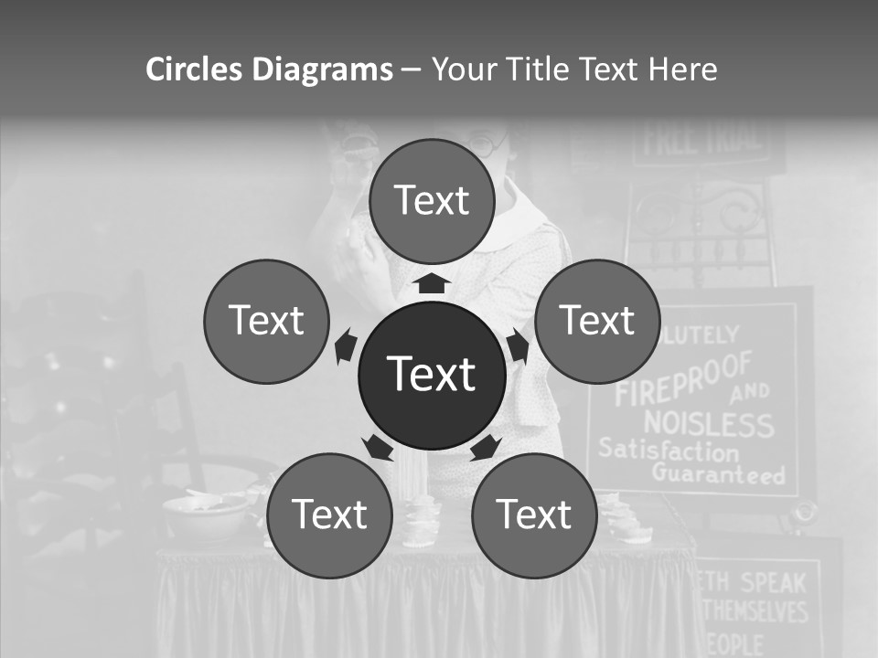 Capitalism Denture Absurd PowerPoint Template