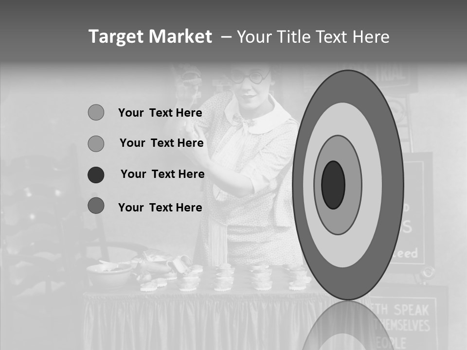 Capitalism Denture Absurd PowerPoint Template