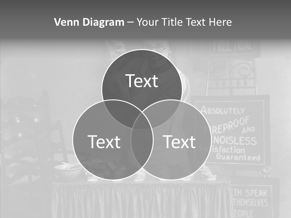 Capitalism Denture Absurd PowerPoint Template