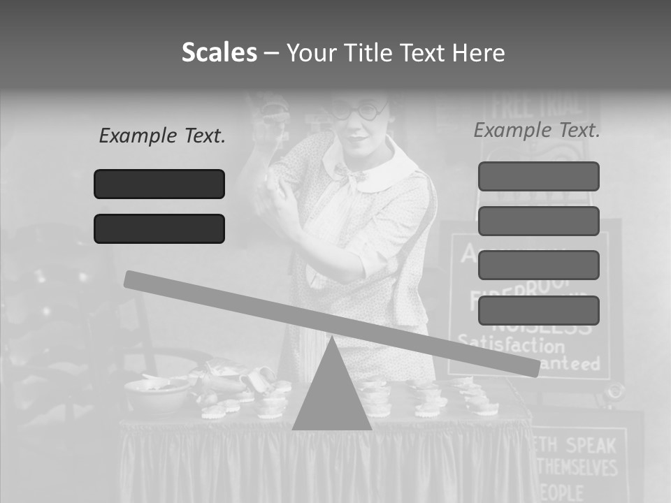 Capitalism Denture Absurd PowerPoint Template