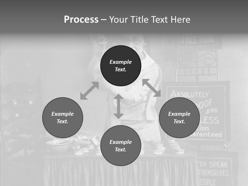 Capitalism Denture Absurd PowerPoint Template