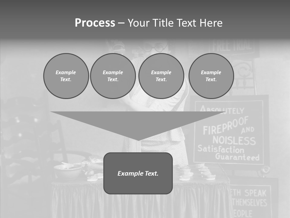 Capitalism Denture Absurd PowerPoint Template
