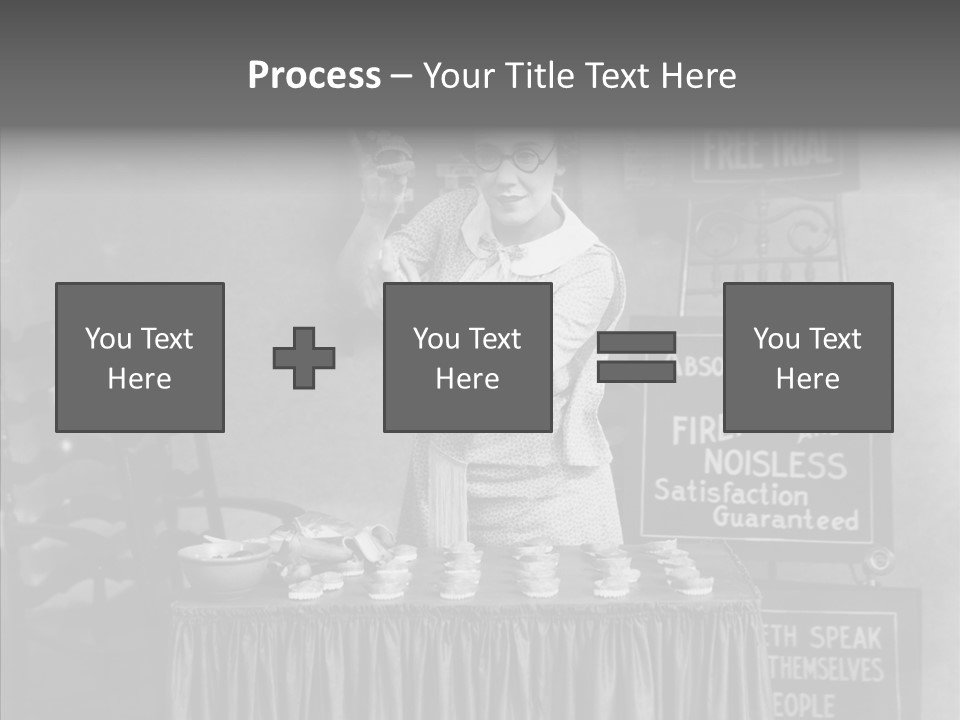 Capitalism Denture Absurd PowerPoint Template