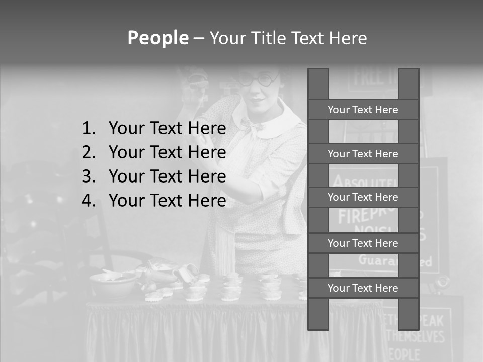 Capitalism Denture Absurd PowerPoint Template