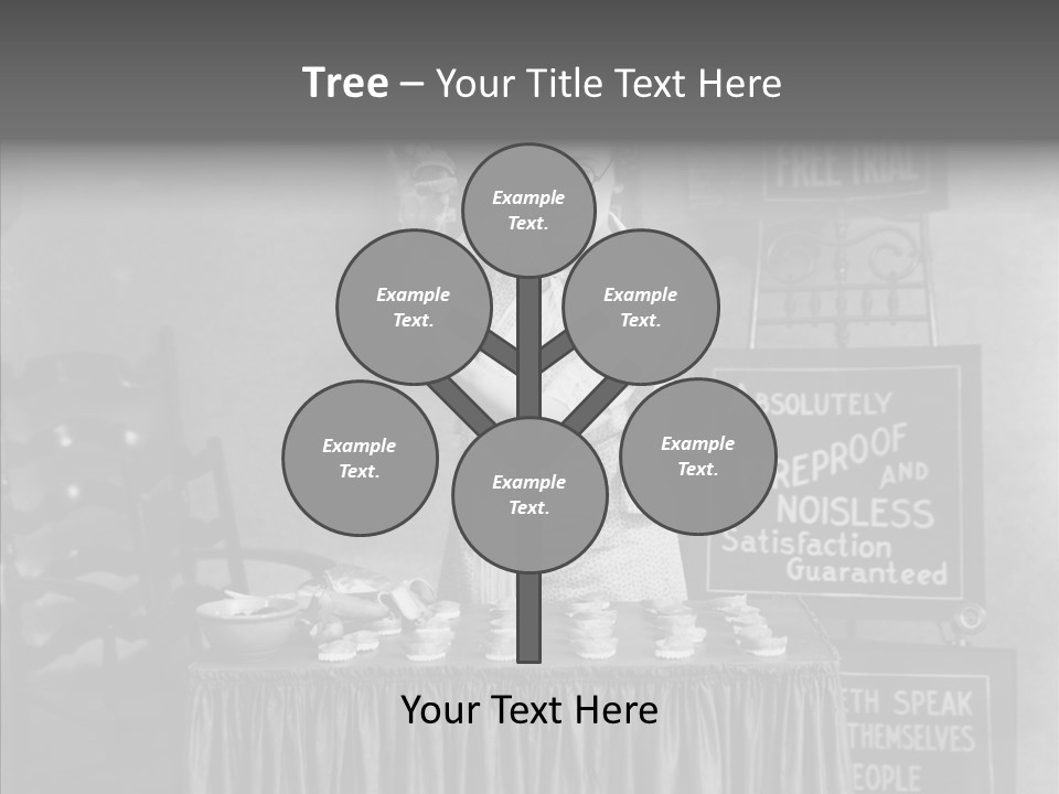 Capitalism Denture Absurd PowerPoint Template