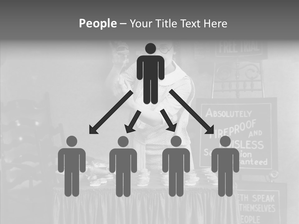 Capitalism Denture Absurd PowerPoint Template