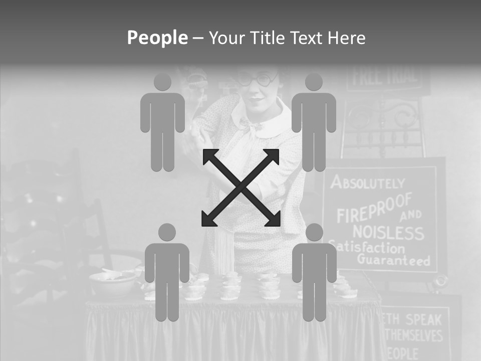 Capitalism Denture Absurd PowerPoint Template