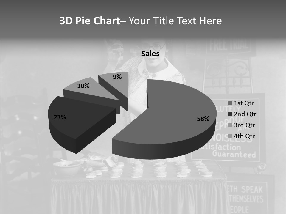 Capitalism Denture Absurd PowerPoint Template