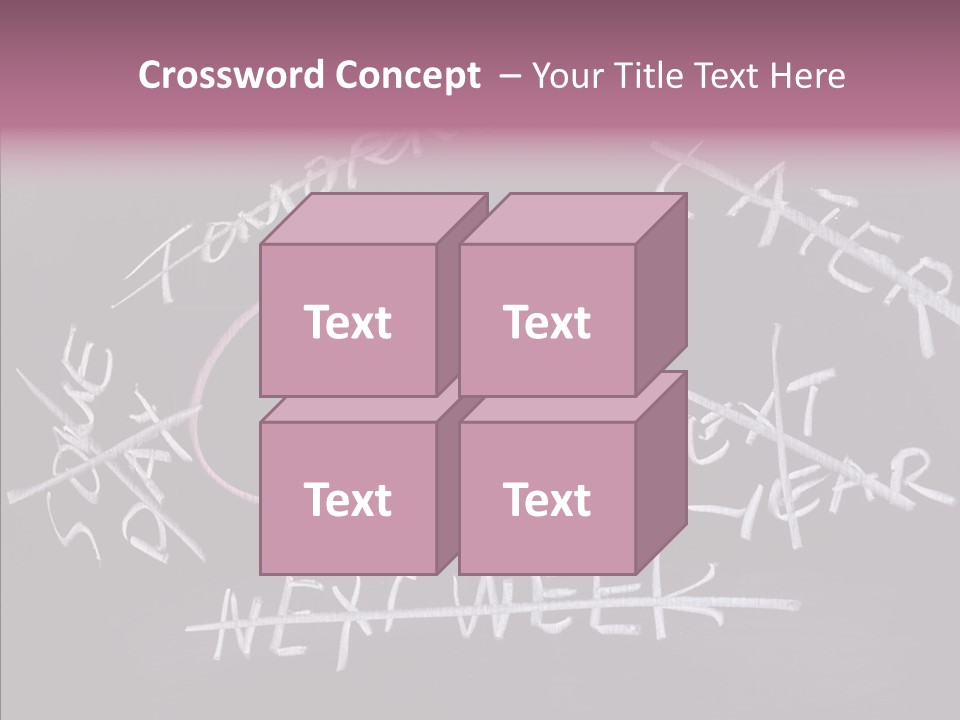 Drawing Now Urgency PowerPoint Template