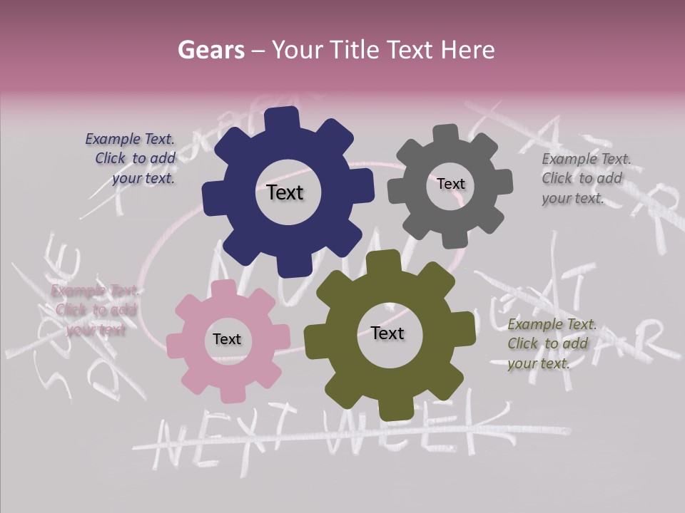 Drawing Now Urgency PowerPoint Template