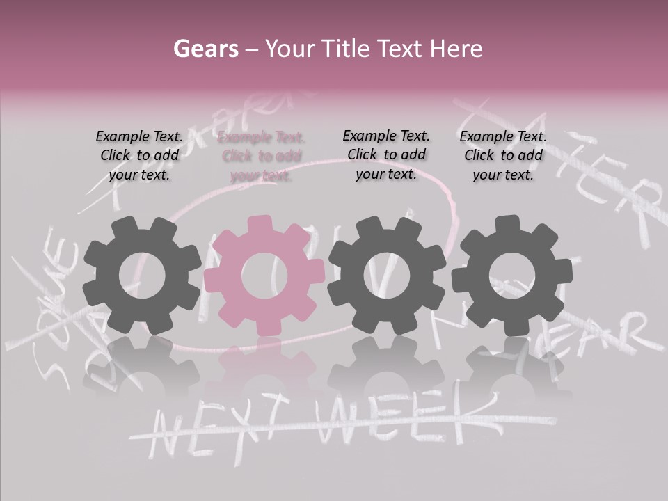 Drawing Now Urgency PowerPoint Template