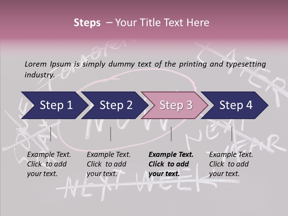 Drawing Now Urgency PowerPoint Template