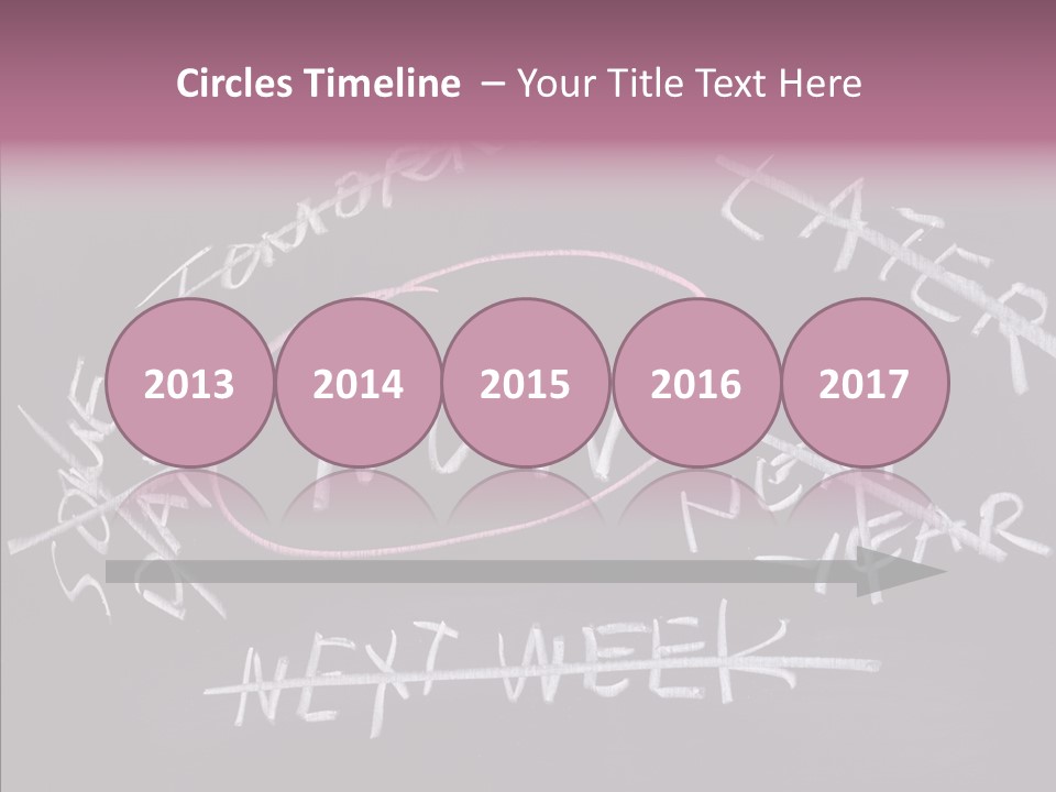 Drawing Now Urgency PowerPoint Template