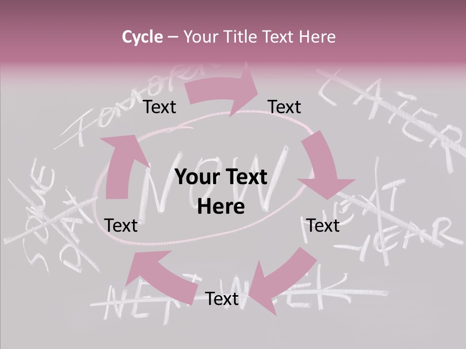 Drawing Now Urgency PowerPoint Template