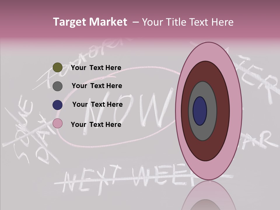 Drawing Now Urgency PowerPoint Template