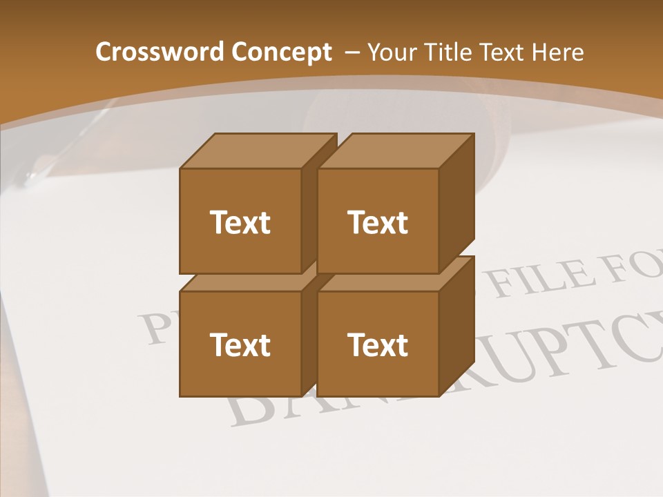 Law Insolvent Court PowerPoint Template