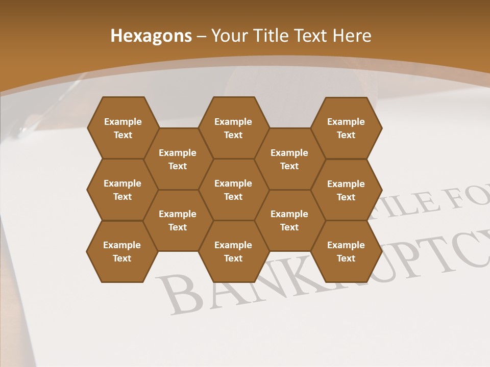 Law Insolvent Court PowerPoint Template