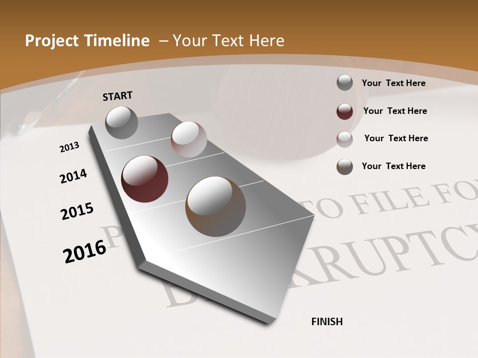 Law Insolvent Court PowerPoint Template