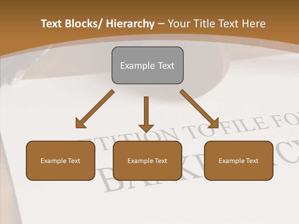 Law Insolvent Court PowerPoint Template