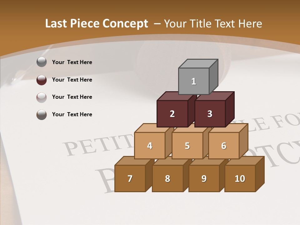 Law Insolvent Court PowerPoint Template