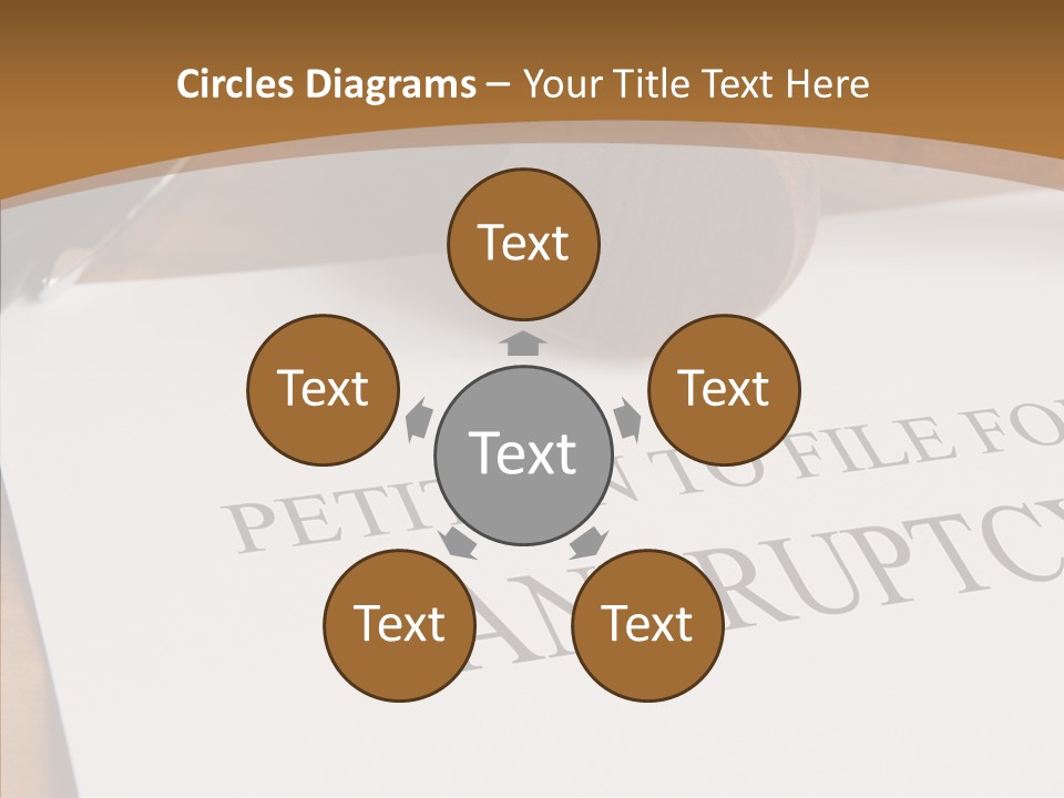 Law Insolvent Court PowerPoint Template