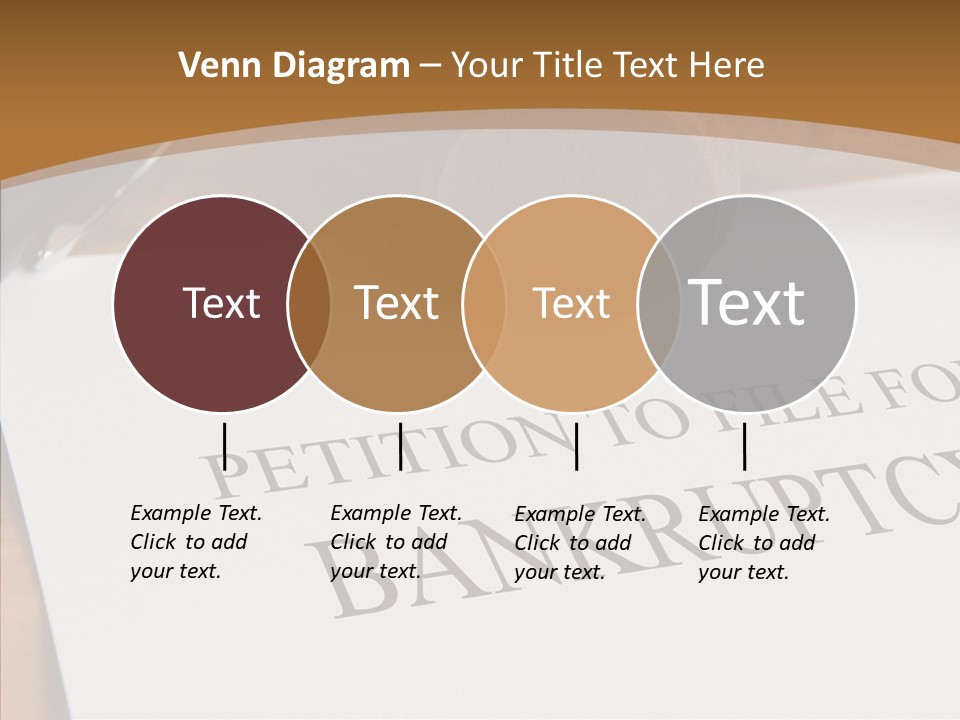 Law Insolvent Court PowerPoint Template