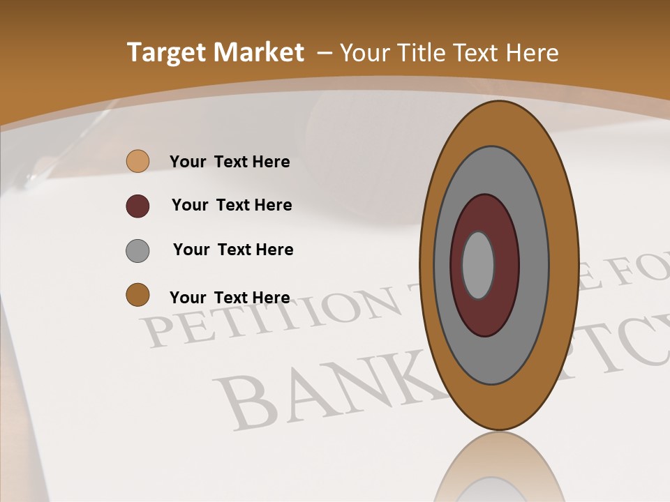 Law Insolvent Court PowerPoint Template