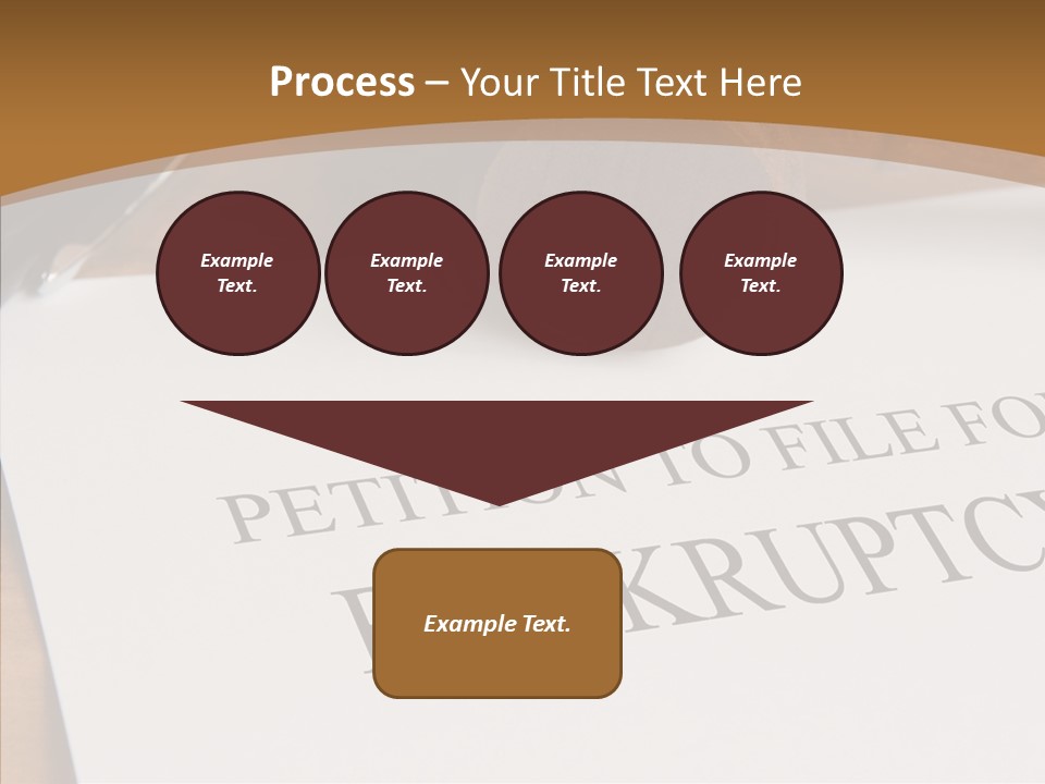 Law Insolvent Court PowerPoint Template