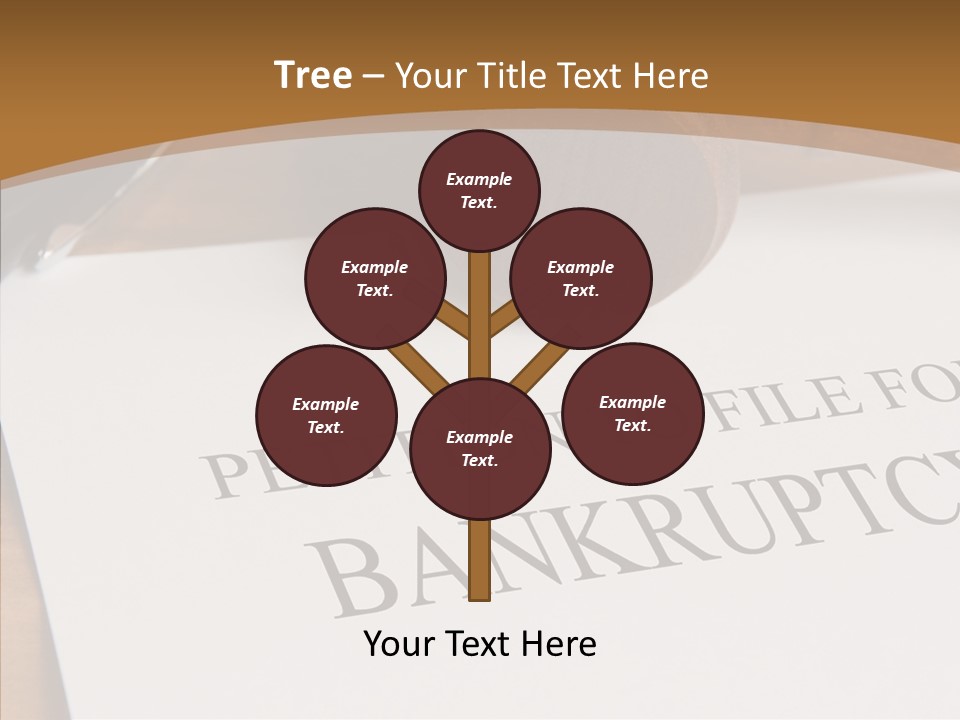 Law Insolvent Court PowerPoint Template