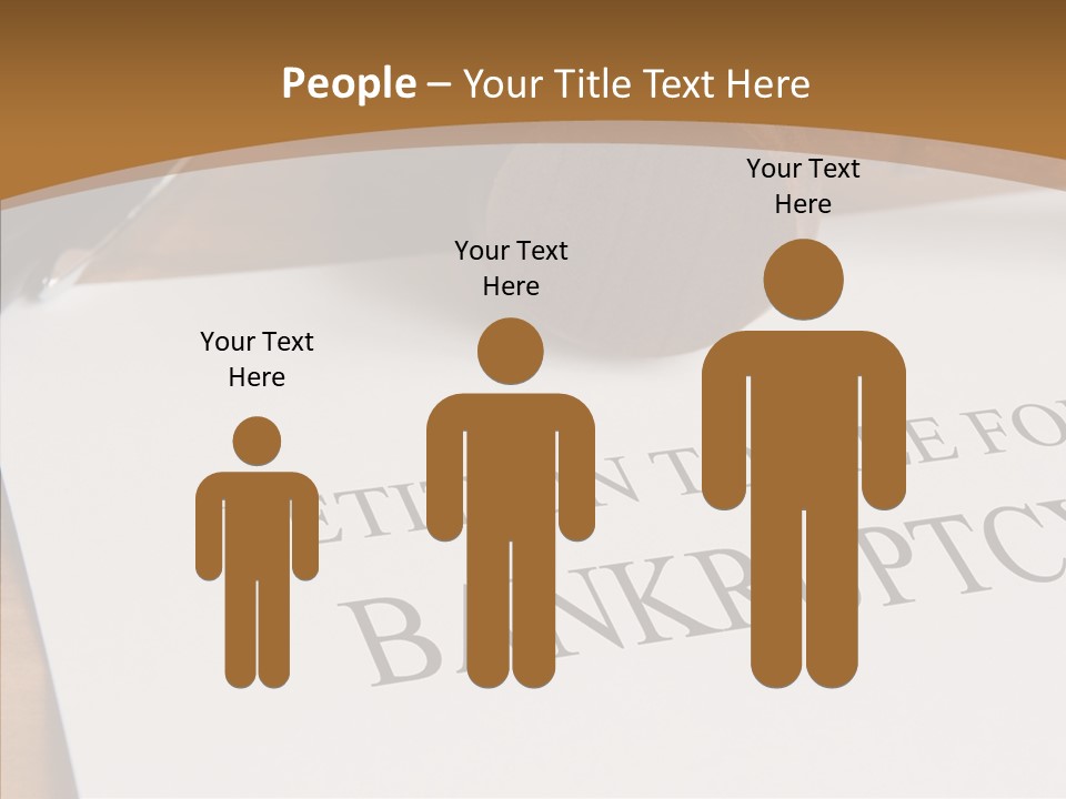 Law Insolvent Court PowerPoint Template