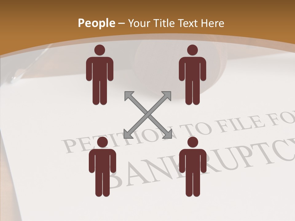Law Insolvent Court PowerPoint Template