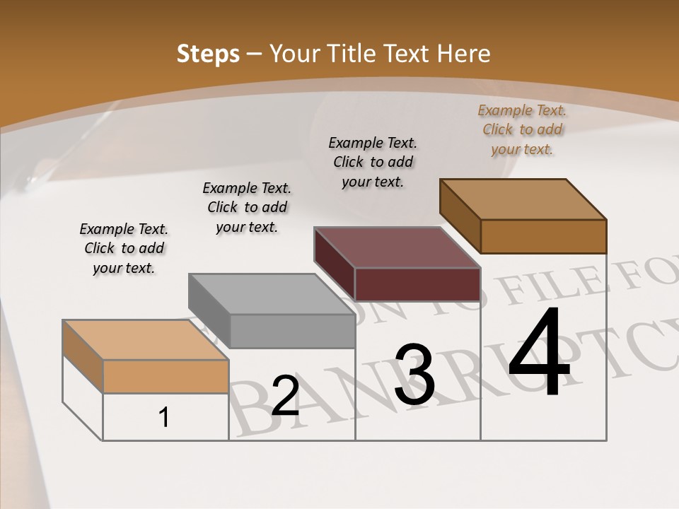 Law Insolvent Court PowerPoint Template
