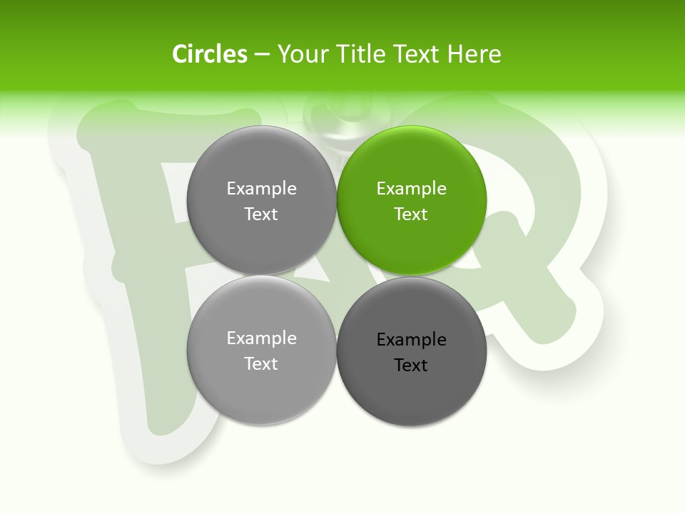 Sticker Background Thumbtack PowerPoint Template