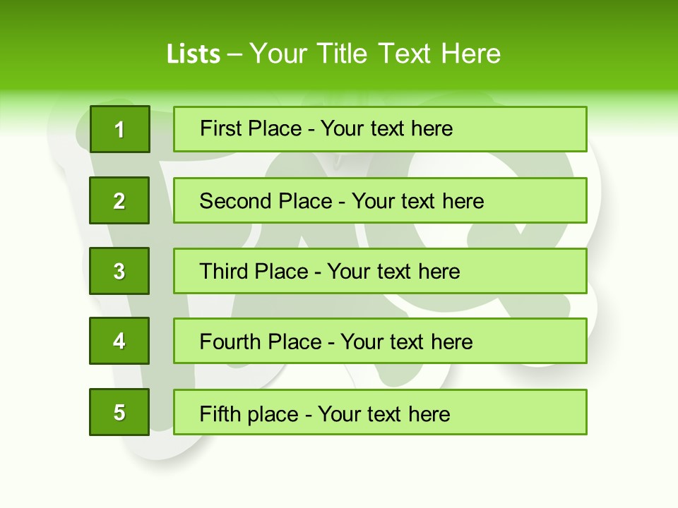 Sticker Background Thumbtack PowerPoint Template