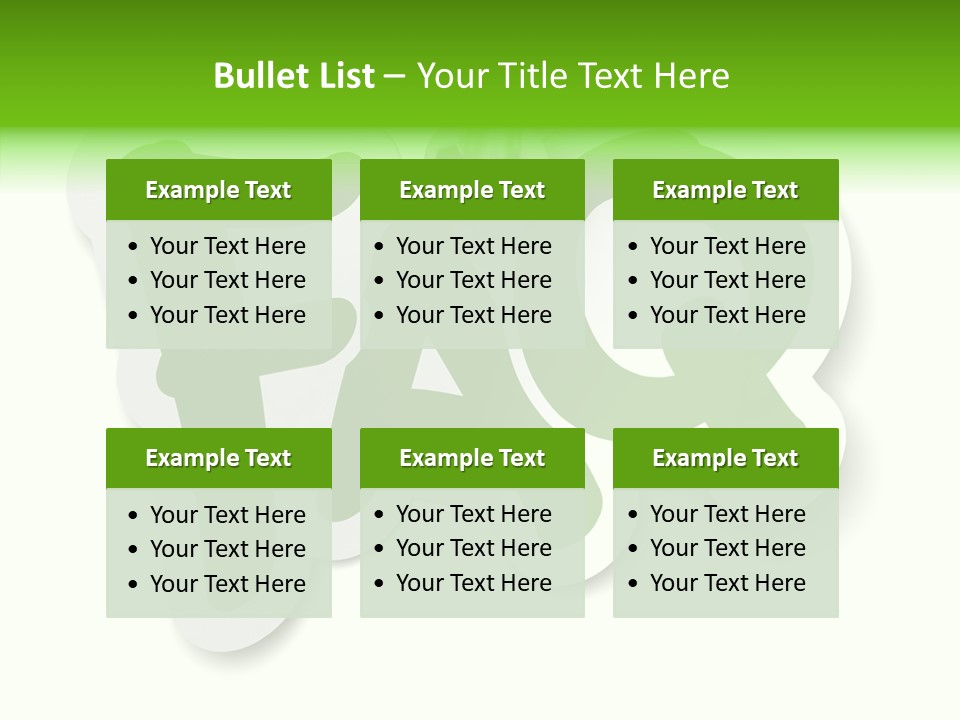 Sticker Background Thumbtack PowerPoint Template