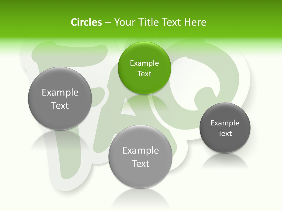 Sticker Background Thumbtack PowerPoint Template