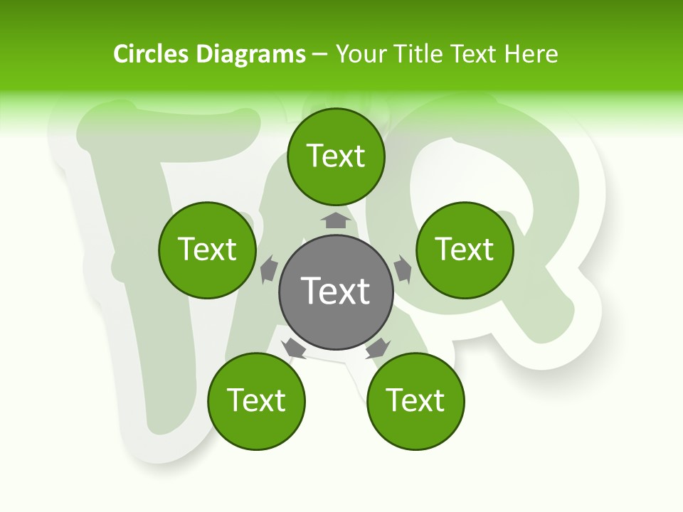 Sticker Background Thumbtack PowerPoint Template