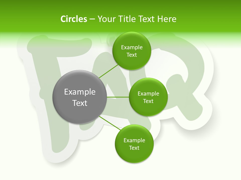 Sticker Background Thumbtack PowerPoint Template