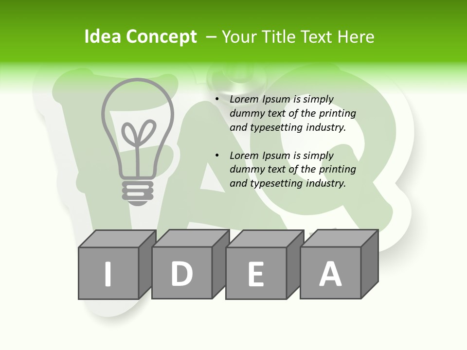 Sticker Background Thumbtack PowerPoint Template