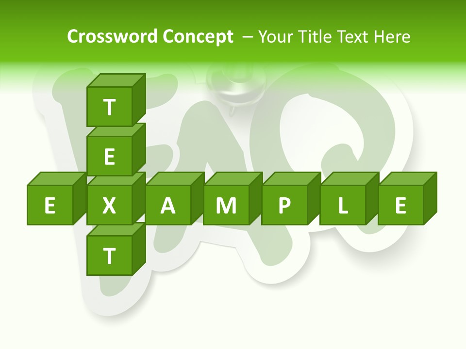 Sticker Background Thumbtack PowerPoint Template