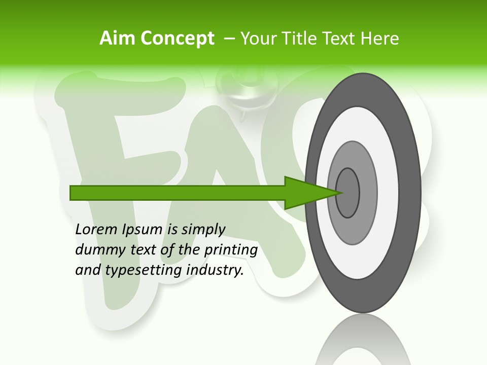 Sticker Background Thumbtack PowerPoint Template