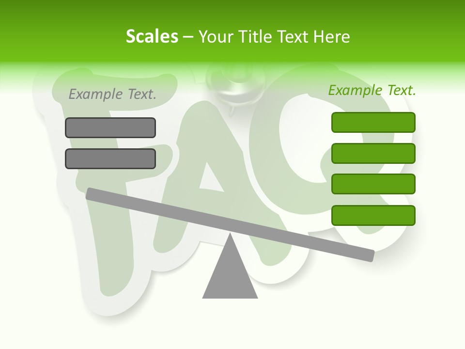 Sticker Background Thumbtack PowerPoint Template